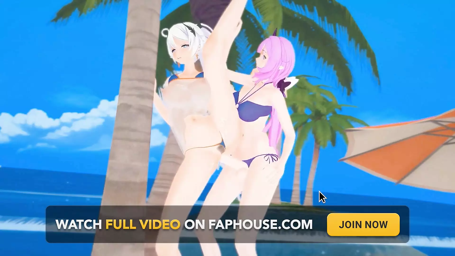 Honkai Impact Elysia And Kiana Beach Sex Hentai Mmd 3D Purple Hair