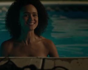 Nathalie Emmanuel, Britt lower - Holly Slept Over(2020) Hot Nude Sex Scene