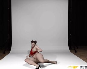 Chun Li Models in CGI