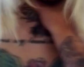 Tatted slut gets fucked slow