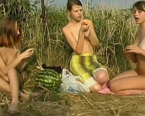 GALITSIN NEWS-SVETA, KATYA AND VALENTINA-NUDE RELAXING IN NATURE