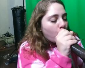 TEEN BBW Sucks Dick - Sloppy Head ( HighSchool Girl POV) BBC Worhsip