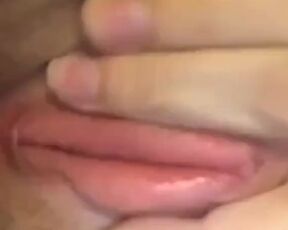 18 year old teen plays with pussy