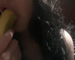 Masturbating with a Banana during COVID-19 Quarantine - TEASER