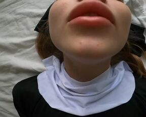 Nun Allowed Cum on her Ass