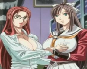 Lesbian Schoolgirl Hentai - Uncensored Anime Sex Scene