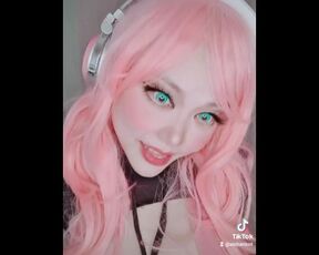 Pink Hair Girl Dance Mmd Streamer Gamer Twitch Girl Hot Asian