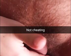 Not inside- not cheating!  -cuckold captions- Milky Mari