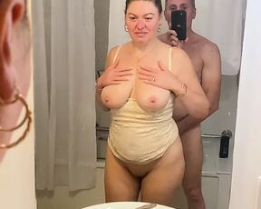 Pam & Ed Dirty Devon amateurs Milf big natural tits hotel room fuck