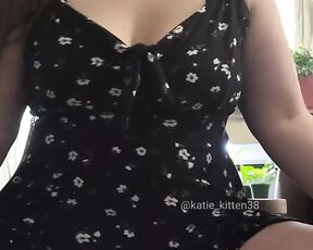 Katie Kitten Black Sundress