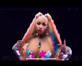 Nicki Minaj Boobs Jiggle