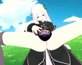 Re Zero: Echidna gives you her body liquid(piss) to drink | POV