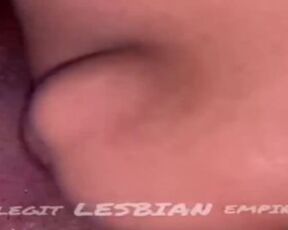 LegitLesbianEmpire : My EX eating my pussy (Stud and femme) Ebony lesbians