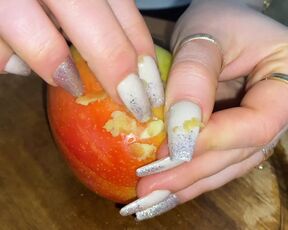 Long Nails Fruits Massacre Part 4 I MyNastyFantasy