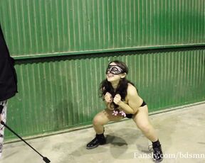 Sadistic exercise training for my slave 2 - Sadistic trainer ( BdsmNaughtyGirl )