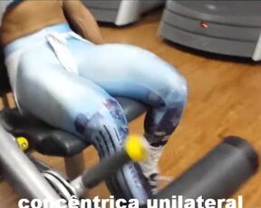 Brutal Leg Workout Brazilian FBB Strong Lady Beauty