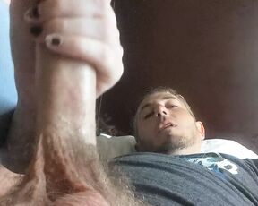 Big Dick Gets a Teen Handjob