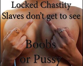 Censored Porn for Chastity Slaves