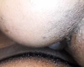 Real filling pussy with cum picking up dime