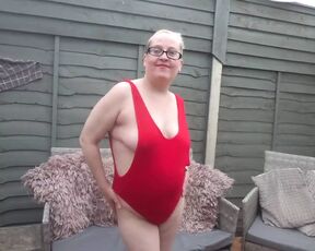 Wife Showing off in Leotard